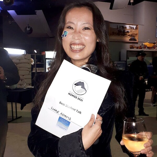 Clare Adams – Best Overall Student Talk